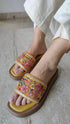 Festive Yellow Floral Slider - cunei